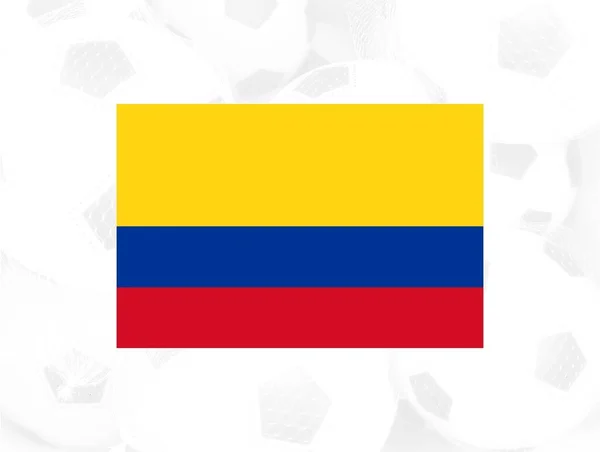 コロンビアの国旗です 3Dイラスト — ストック写真