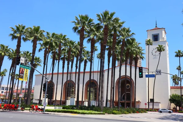 Los Angeles Kalifornie Května 2019 Union Station Centru Los Angeles — Stock fotografie
