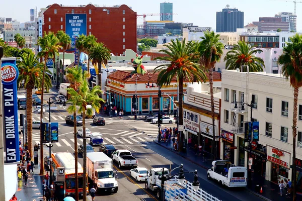 Hollywood Kalifornie Října 2019 Hollywood Boulevard Walk Fame Beautiful City — Stock fotografie