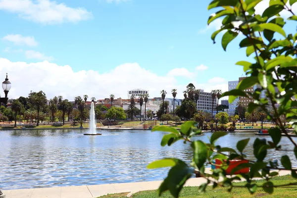 Los Angeles California May 2019 View Macarthur Park Located Westlake — Stock Photo, Image