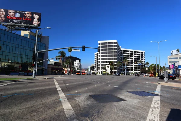 Beverly Hills Kalifornien Oktober 2019 Beverly Hills Schild Der Kreuzung — Stockfoto