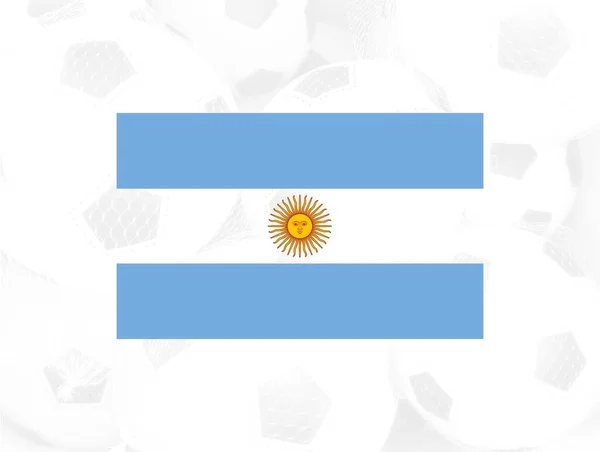 Argentina Bandeira Pergaminho Vintage Original Com Espaço Para Seu Texto — Fotografia de Stock