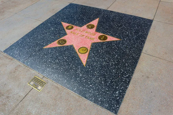Hollywood California Maggio 2019 Star Hollywood Walk Fame Hollywood Boulevard — Foto Stock