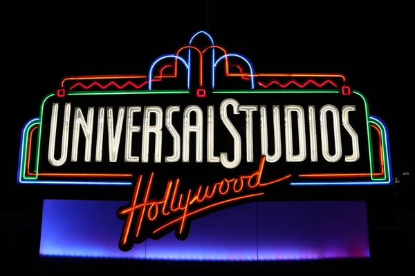 Universal City Los Angeles California Mayıs 2019 Universal Stüdyoları Gece — Stok fotoğraf