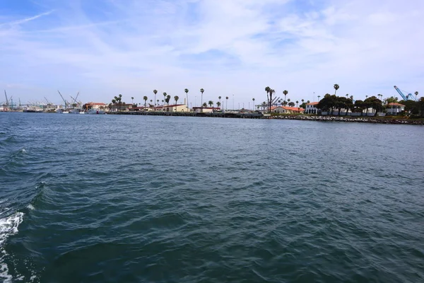 Los Angeles California May 2019 View San Pedro Port Los — стокове фото