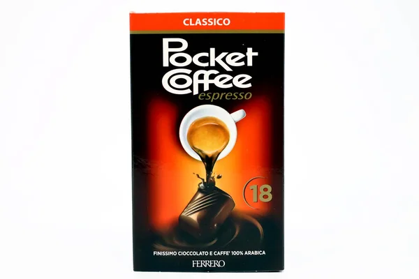 Alba Italie Octobre 2021 Pocket Coffee Espresso Pocket Coffee Est — Photo