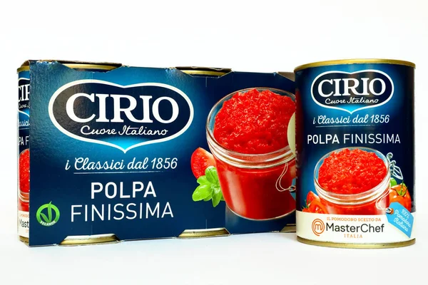 ペスカーラ イタリア 2020年3月10日 チリオイタリアトマトソース — ストック写真