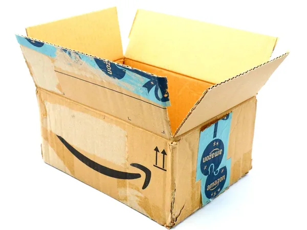 Amazon Доставка Коробки — стоковое фото