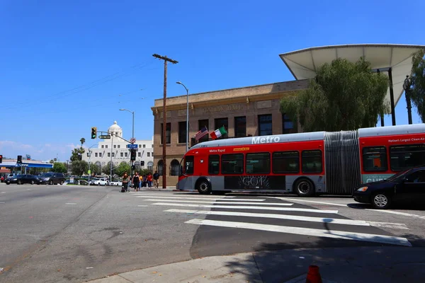 Los Angeles California May 2019 Los Angeles Metro Bus Transit — 스톡 사진