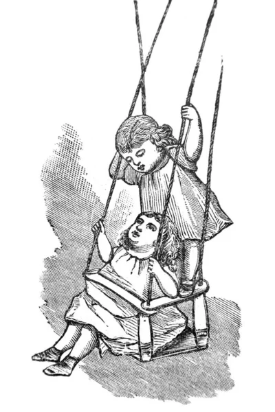 Ένα Αγόρι Παπιγιόν Και Σχοινί — Φωτογραφία Αρχείου