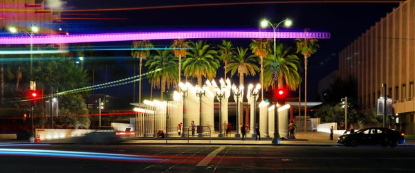 カリフォルニア州ロサンゼルス 2019年10月2日 Lacma Night Los Angeles County Museum Art Wilshire — ストック写真