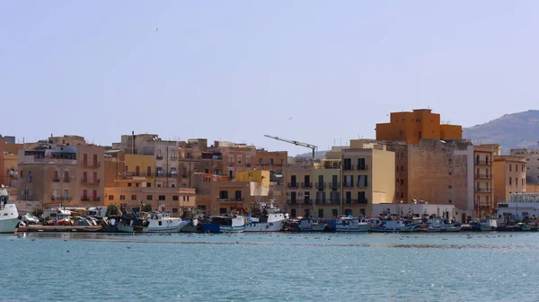 トラパニ シチリア島 イタリア 2022年7月4日 トラパニ港 — ストック写真