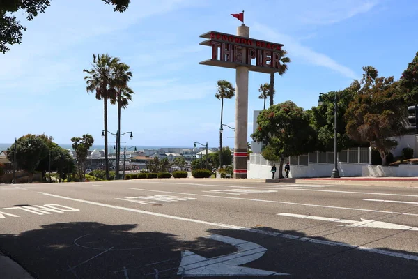 レドンドビーチ ロサンゼルス カリフォルニア州 2019年5月21日 レドンドビーチ桟橋の眺め — ストック写真