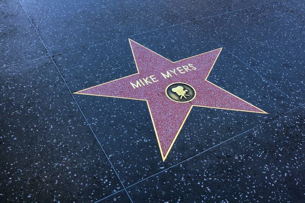 Hollywood California May 2019 Star Mike Myers Hollywood Walk Fame — Stock Photo, Image
