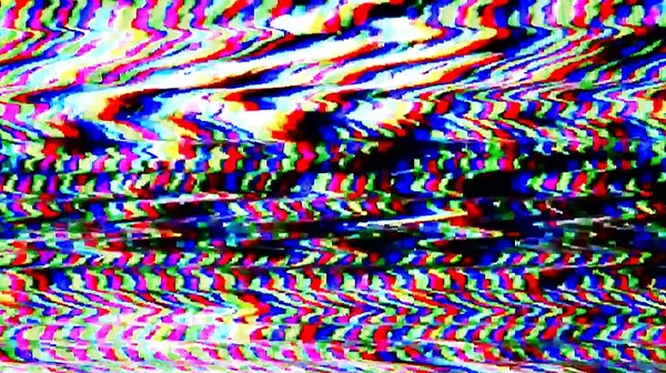 Static Noise Glitch Distortion Effect Ψηφιακό Σήμα Βίντεο Στη Σύγχρονη — Φωτογραφία Αρχείου