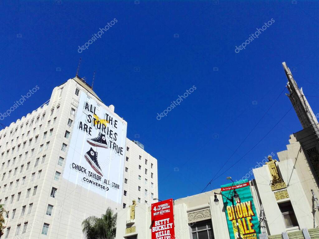 Chuck Taylor all Star CONVERSE Sneaker Wall Poster in HOLLYWOOD - Los Angeles, California