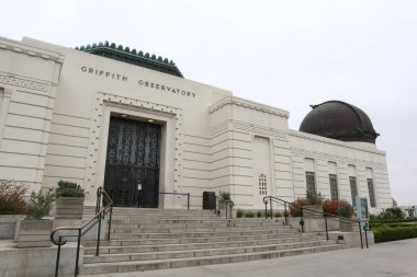 Los Angeles, Kaliforniya, ABD - 13 Mayıs 2019: Los Angeles 'taki Griffith Gözlemevi