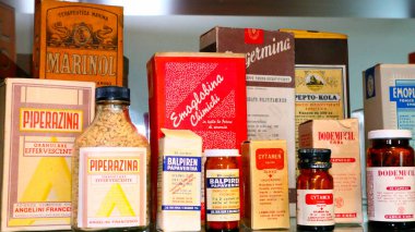 Antika eski İlaçlar görüntüsü