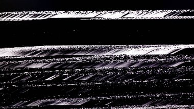 TV Statik Gürültü Arızası Bozma Efekti - Modern LCD TV 'de canlı yayın sırasında dijital video sinyali