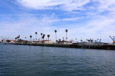 Los Angeles, Kaliforniya - 18 Mayıs 2019: San Pedro, Los Angeles Limanı