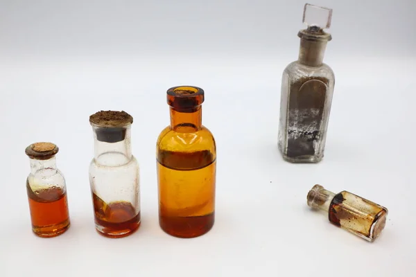 Eczane Eski Antika Ilaçlar — Stok fotoğraf