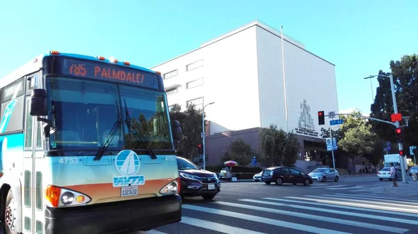 Los Angeles California Eylül 2018 Los Angeles Otobüs Ulaşım Sistemi — Stok fotoğraf