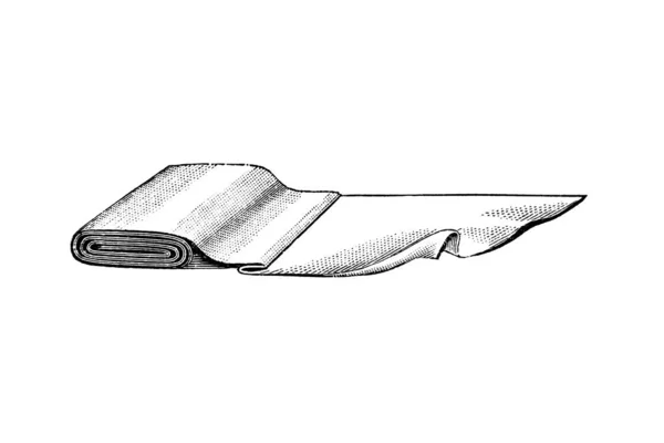 Hand Drawn Sketch Book Pencil Vector Illustration — Stock Photo, Image