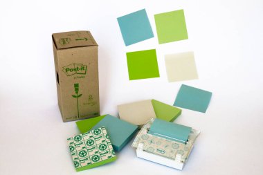 Post-it notları, 3M Company markası.