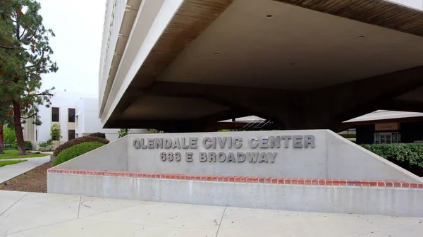 Glendale Californie États Unis Mai 2023 Glendale Civic Center 633 — Photo
