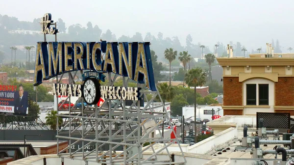 Glendale Los Ángeles California Americana Brand Compras Restaurantes Entretenimiento Glendale —  Fotos de Stock