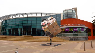 Los Angeles, Kaliforniya, ABD - 22 Mayıs 2023: 1. Cadde, Los Angeles Japon Ulusal Müzesi