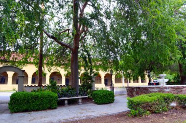 Los Angeles, Kaliforniya, ABD - 25 Mayıs 2023 San Fernando Misyonu, tarihi El Camino Real, San Fernando Rey de Espana, İspanya Misyonu