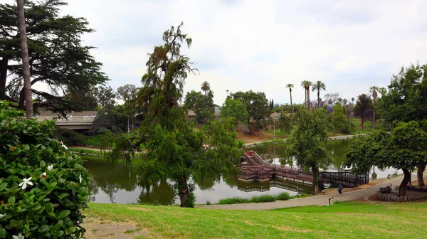 Los Angeles Califórnia Eua Maio 2023 Hollenbeck Park Localizado Esquina — Fotografia de Stock