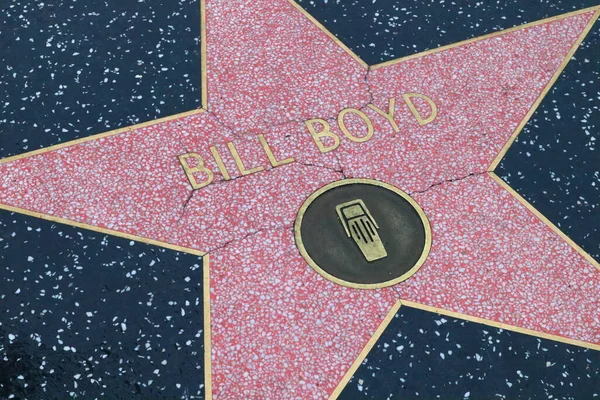 Usa California Hollywood Maggio 2019 Bill Boyd Protagonista Sulla Hollywood — Foto Stock