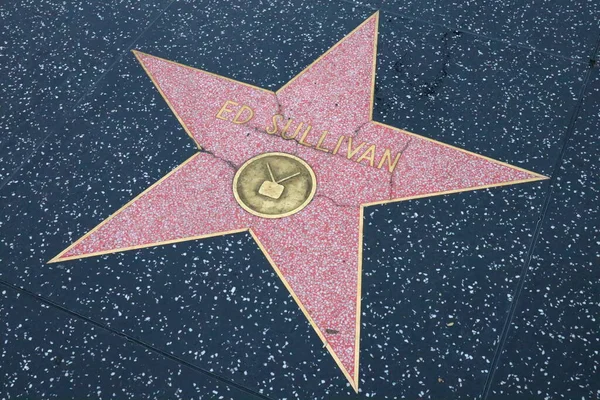 Usa California Hollywood Května 2019 Hvězda Sullivan Hollywoodském Chodníku Slávy — Stock fotografie