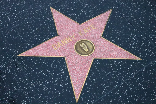 Usa California Hollywood Května 2019 Danny Kaye Hvězda Hollywood Walk — Stock fotografie