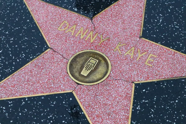Usa California Hollywood Mei 2019 Danny Kaye Ster Hollywood Walk — Stockfoto