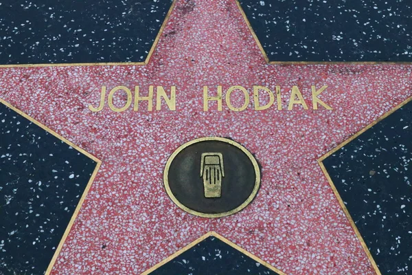 Usa Kalifornien Hollywood Maj 2019 John Hodiak Stjärna Hollywood Walk — Stockfoto