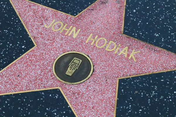 Usa Kalifornien Hollywood Mai 2019 John Hodiak Stern Auf Dem — Stockfoto