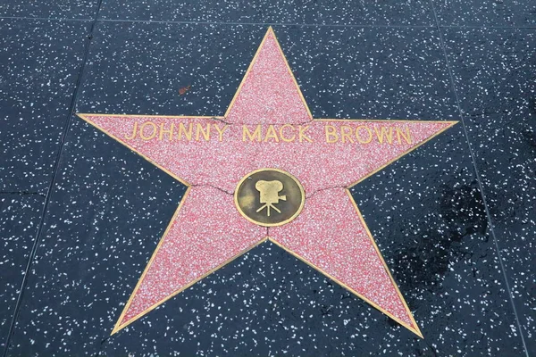 Usa California Hollywood Května 2019 Johnny Mack Brown Hvězda Hollywood — Stock fotografie