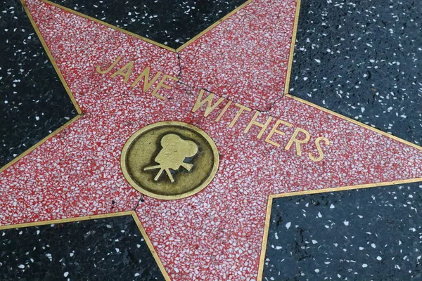 stock image USA, CALIFORNIA, HOLLYWOOD - May 20, 2019: Jane Withers star on the Hollywood Walk of Fame in Hollywood, California 
