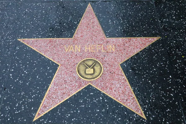 Usa California Hollywood May 2019 Van Heflin Star Hollywood Walk — Stock Photo, Image
