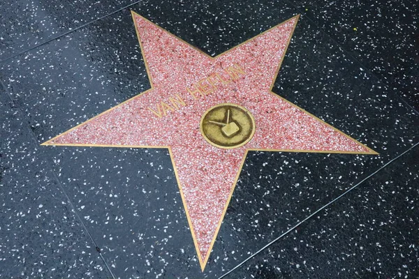 加利福尼亚州 霍利伍德 2019年5月20日 范赫夫林在好莱坞名人堂中的明星 — 图库照片