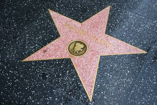 캘리포니아 홀리우드 2019년 20일 캘리포니아 할리우드 명예의 거리에서 스타크 — 스톡 사진