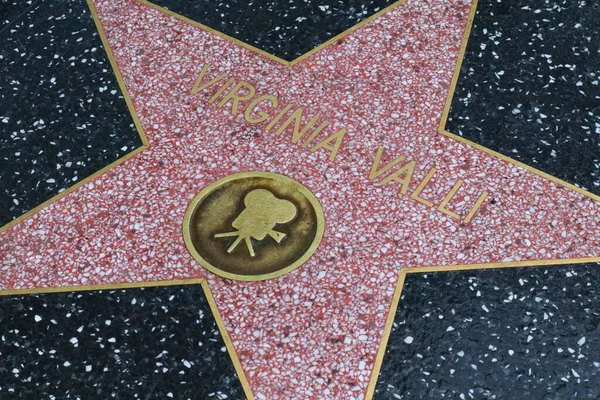 加利福尼亚州 好莱坞 2019年5月20日 弗吉尼亚 瓦利在好莱坞名人堂中的明星 — 图库照片