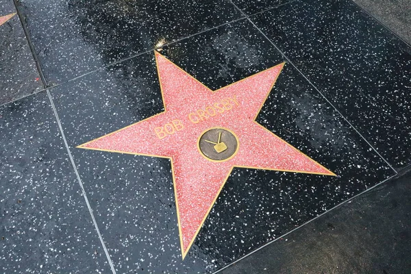 Usa Kalifornia Hollywood Maja 2019 Bob Crosby Gwiazda Hollywood Walk — Zdjęcie stockowe