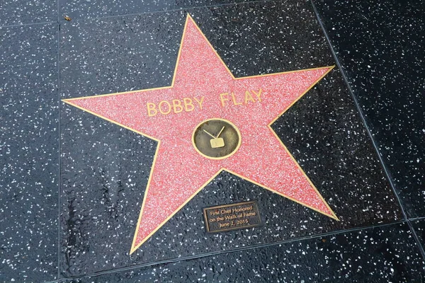 Usa Kalifornien Hollywood Maj 2019 Bobby Flay Stjärna Hollywood Walk — Stockfoto