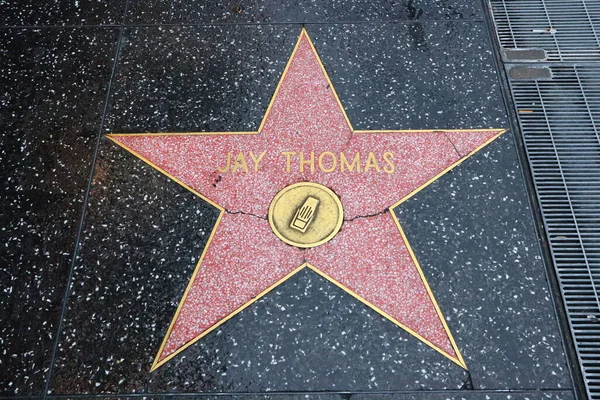 Usa California Hollywood May 2019 Jay Thomas Star Hollywood Walk — Stock Photo, Image