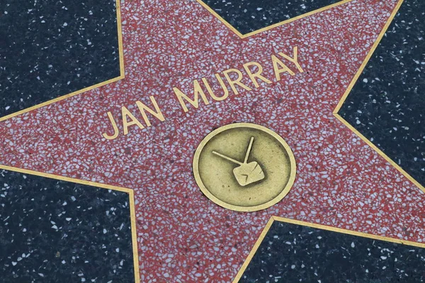 Usa California Hollywood Abril 2019 Jan Murray Protagoniza Paseo Fama — Foto de Stock