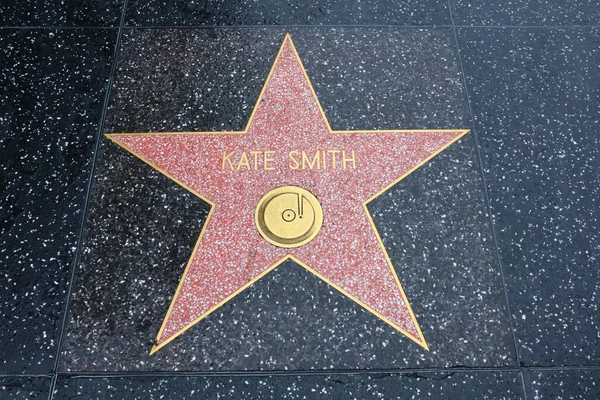 stock image USA, CALIFORNIA, HOLLYWOOD - 18 April 2019: Kate Smith star on the Hollywood Walk of Fame in Hollywood, California 